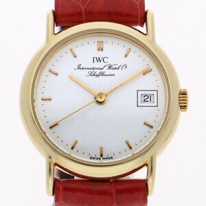 IWC Watches 4531 YG/Stainless Steel/leather Quartz